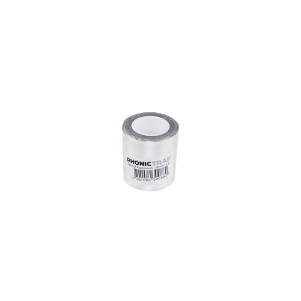 PhonicTrap Sølvtape 50 mm x 5 m – Aluminiumsbasert Isolasjonstape for Ventilasjon og Rør - Image 1