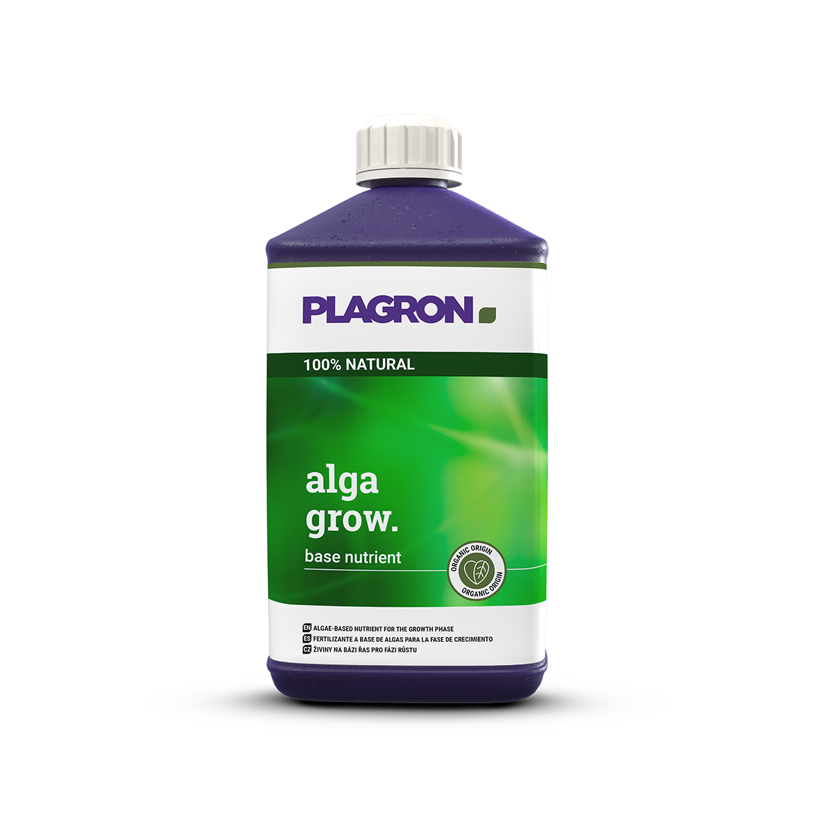 Alga Grow 1L Plagron Alga Grow – Organisk Basisgjødsel for Vekstfasen - Bilde 1