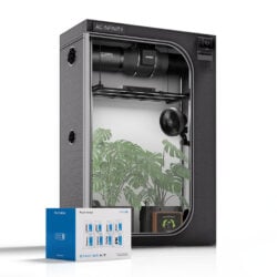 AC Infinity AI Cultivator 120x60x180 cm – 280W LM301H EVO, Controller AI+ og Athena Næringspakke