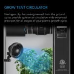CLOUDRAY A6 – 150 mm klipsvifte med EC-motor, 10 dynamiske vindmoduser - Bilde 2