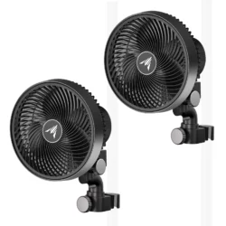 AC Infinity CLOUDRAY S6 2-pack – Klipsvifter 15 cm med auto-oscillasjon og 10 hastigheter