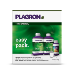 Plagron Easy Pack 100% Natural – Startpakke for Organisk Dyrking (4 planter)