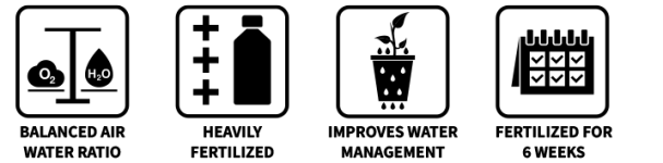 Atami Kilomix – Kraftig Gjødslet Torvjord 50L 1 Atami Kilomix black