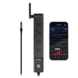 OUTLET AI Klimakontroller – 4 Uttak, Dual-Sone Sensorer og AI-Automatisering, 1800W