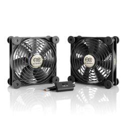 Multifan S7, Stillegående USB-vifter, Dobbel 120 mm
