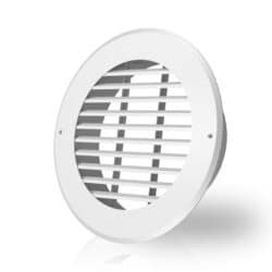 Ventilasjonsrist i Hvitt Stål