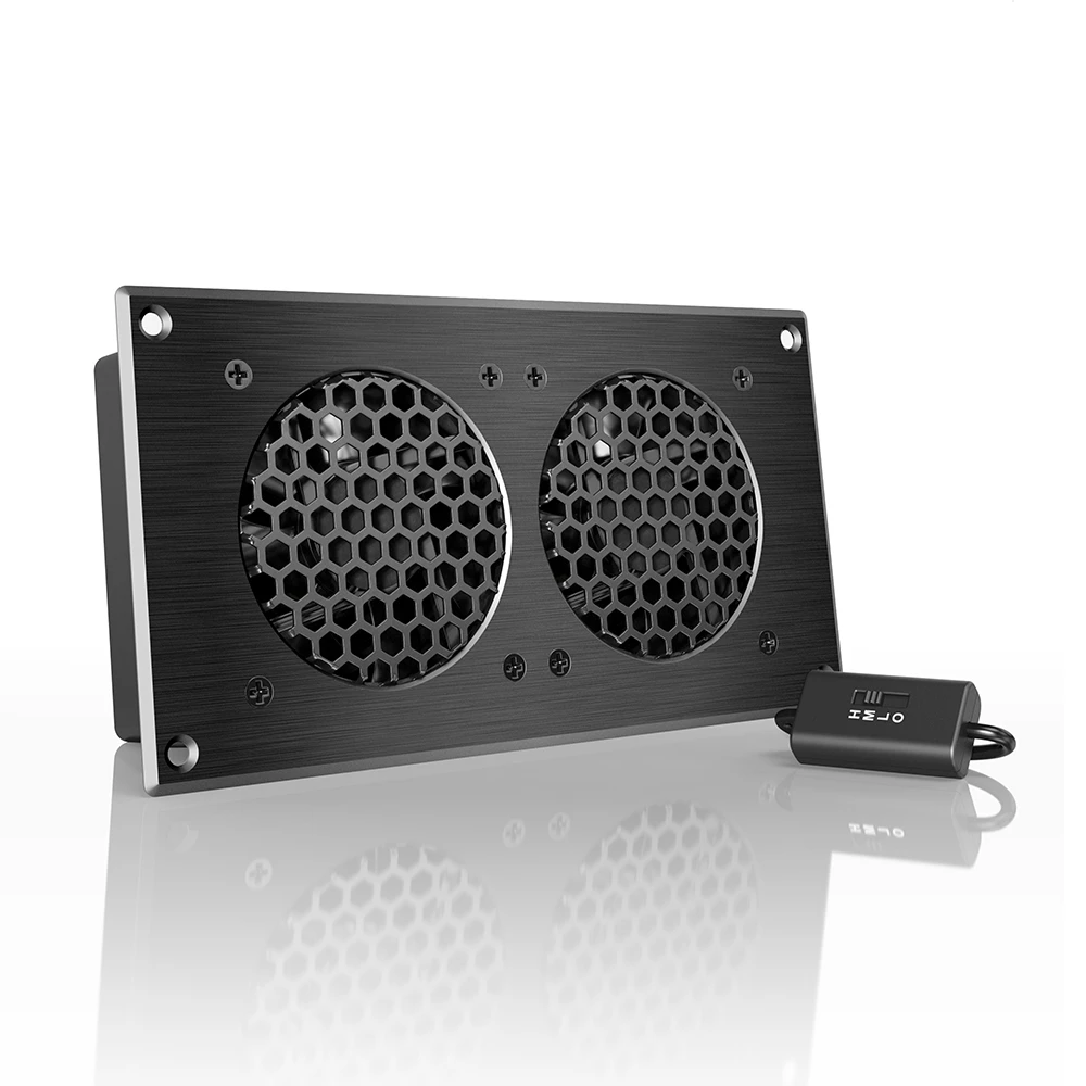 AC Infinity AIRPLATE S5 slank skapvifte sett forfra