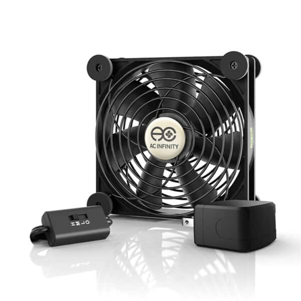 Multifan S3-P, Stillegående AC-drevet USB-vifter, 120 mm - Bilde 1