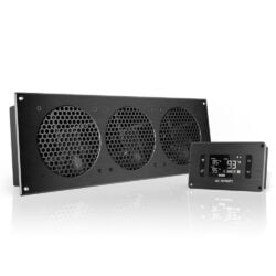 AC Infinity AIRPLATE T9 skapvifte med temperaturstyring sett forfra