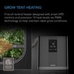 THERMOFORGE T3 – Smart varmer med VPD-kontroll, 10 varmenivåer og fleksibel slange - Bilde 2