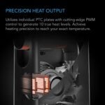 THERMOFORGE T3 – Smart varmer med VPD-kontroll, 10 varmenivåer og fleksibel slange - Bilde 3