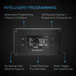AC Infinity AIRPLATE T9 LCD-temperaturkontroller