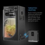 THERMOFORGE T3 – Smart varmer med VPD-kontroll, 10 varmenivåer og fleksibel slange - Bilde 5