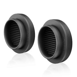 Kanalventil for dyrketelt 200 mm – 2-pakning, lysblokkerende og støvbestandig